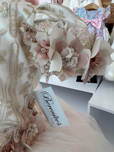 Vintage Dress Ivory/Champagne
